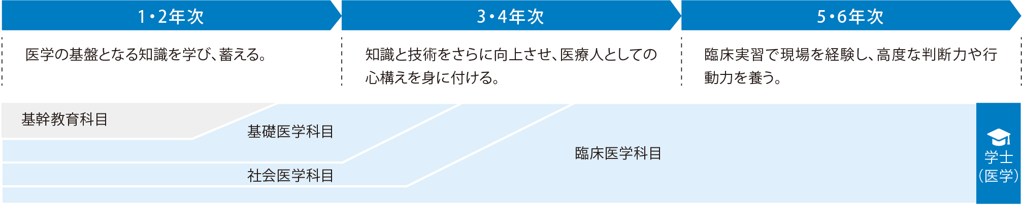 6年間の流れ