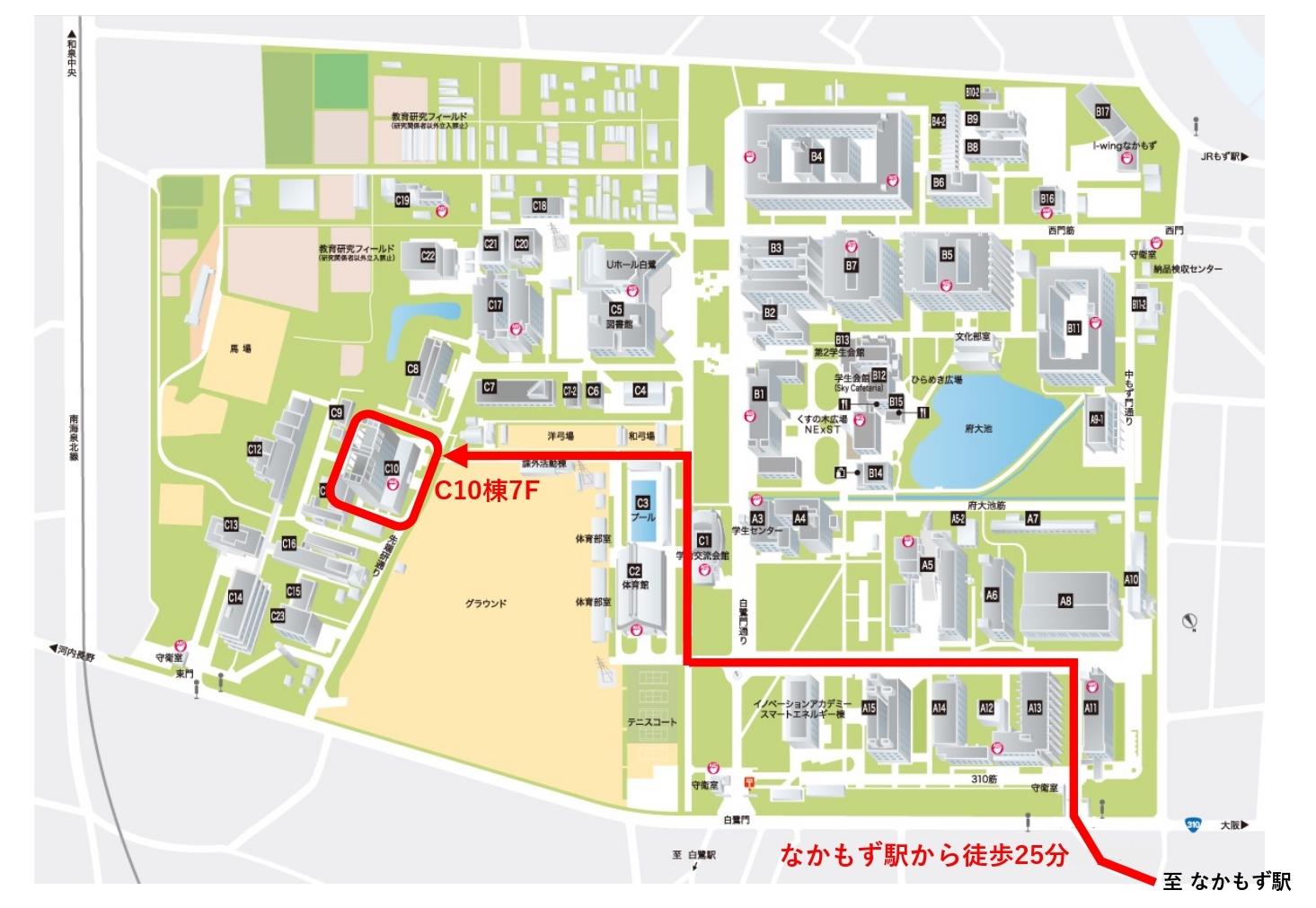キャンパス構内図3