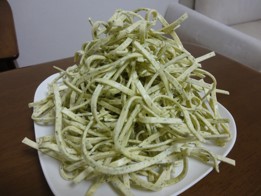 海苔練り込みパスタ