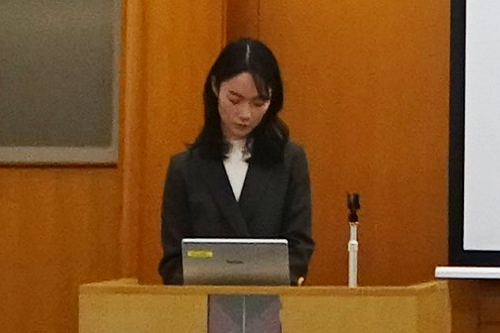藤田 風花さん（文学研究科）