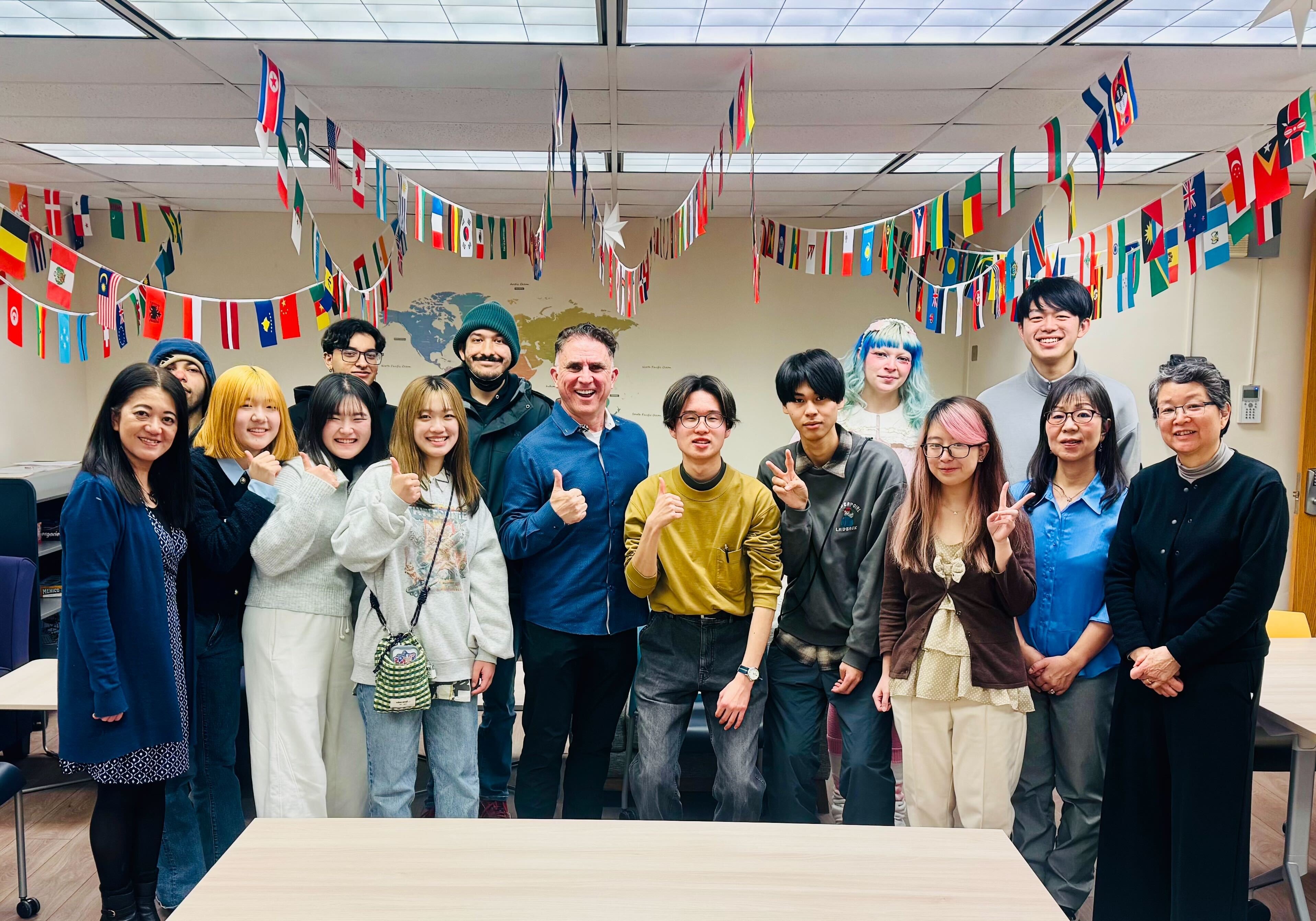 アメリカ短期研修の様子