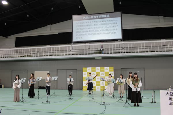 交響楽団による演奏（中百舌鳥）