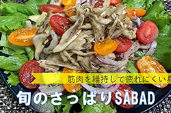 旬のさっぱりSABAD