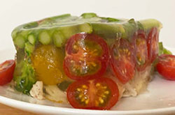 ミニトマトのテリーヌ