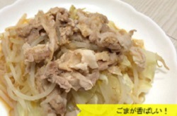 豚肉と野菜の酒蒸し