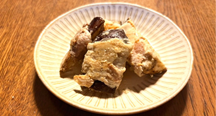 ナスの肉巻き