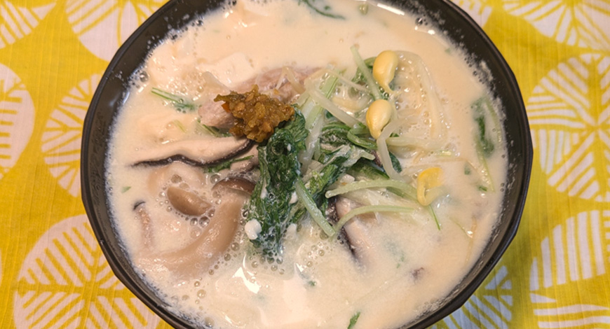 大豆づくしのやさしい鍋