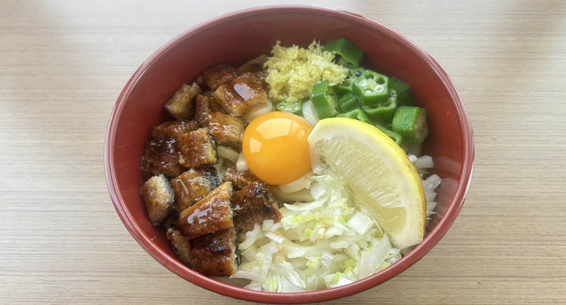 うなぎまぜうどん