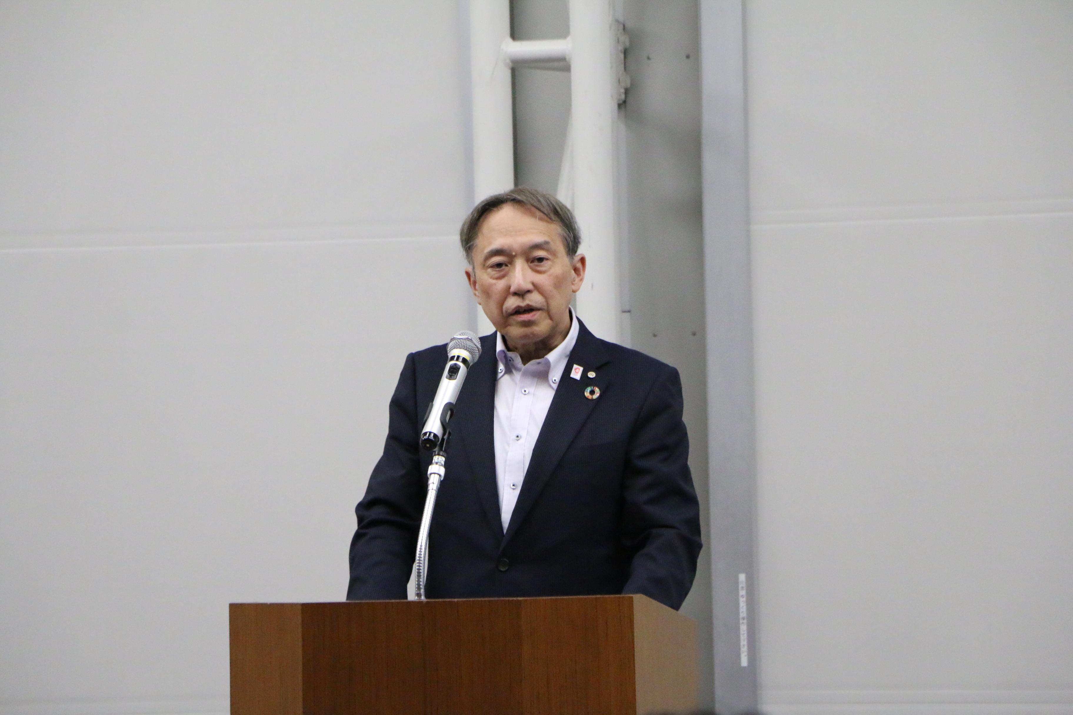 大阪公立大学　辰巳砂学長挨拶