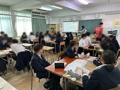 安全な住環境についての学習風景1