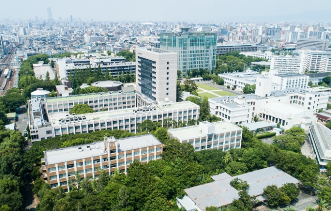 大阪公立大学空撮