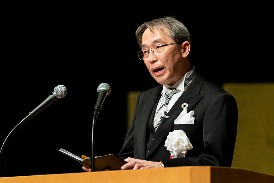 Photo of the President TATSUMISAGO
