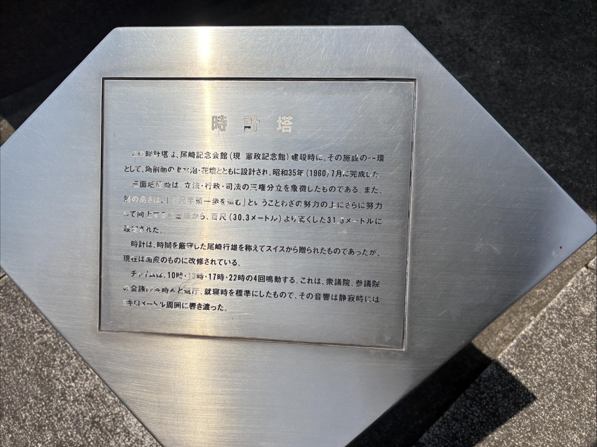 三権分立の時計塔(1)