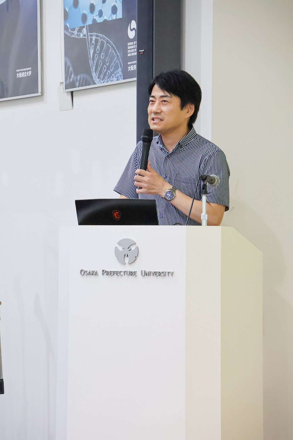 海洋システム工学科 橋本 博公教授