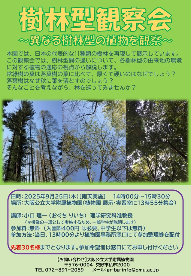 20250925_樹林型観察会_ポスター_mid