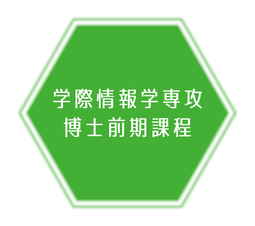 学際情報学専攻 博士前期課程