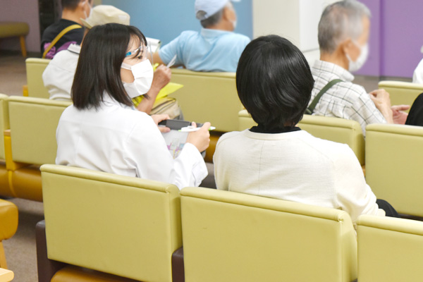 悩みに寄り添うことで患者さんの不安を取り除きます