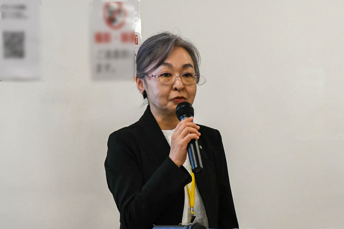 樋口 由美副学長による挨拶