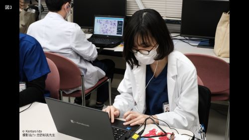 残業は当直医に依頼して集中して学べる恵まれた勤務体制