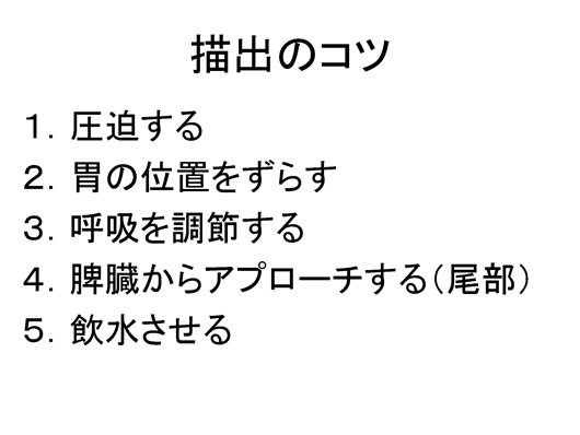 膵臓の描出のコツ、みかた、MPD拡張