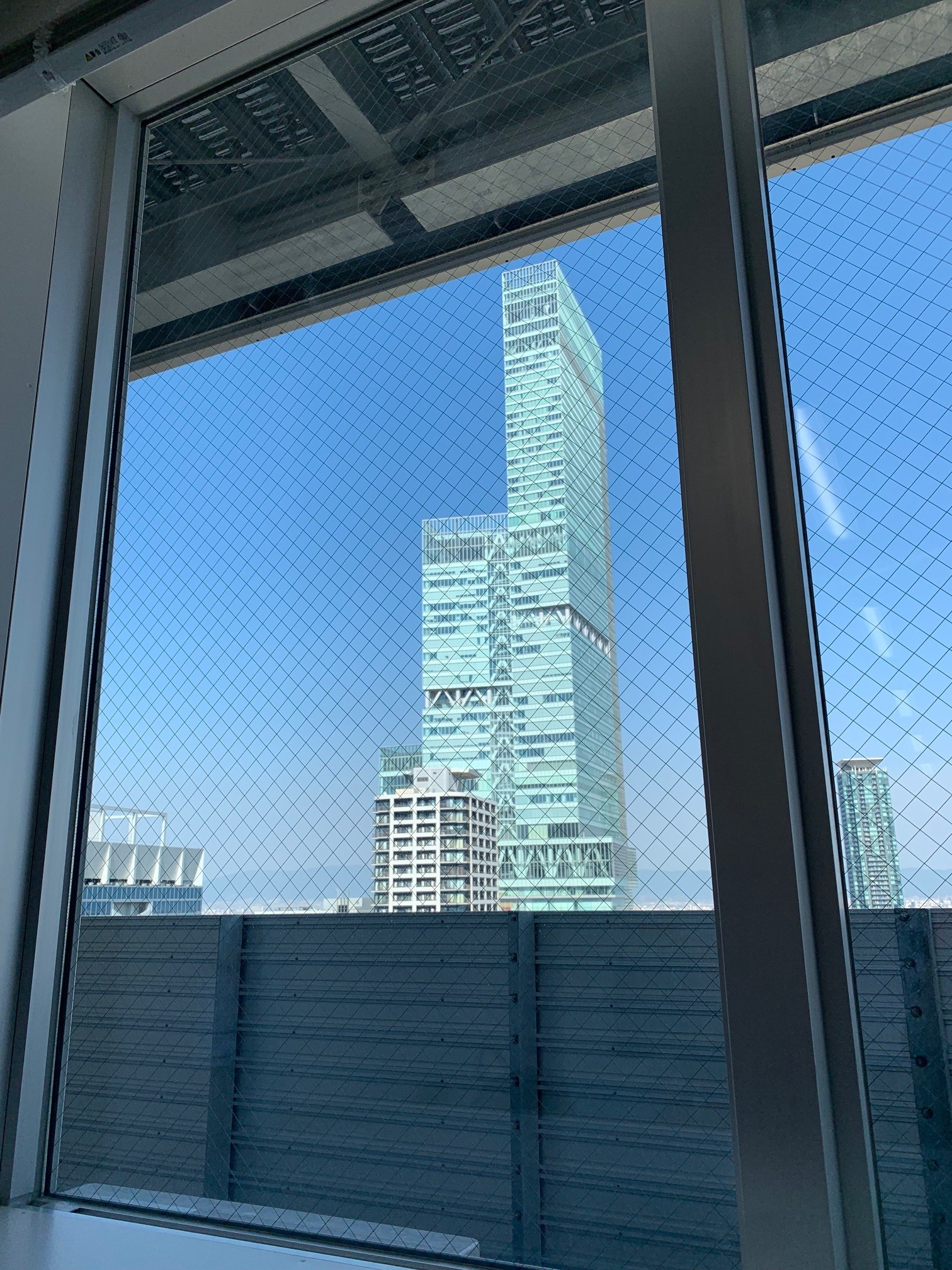 ラボ眺め　ハルカス