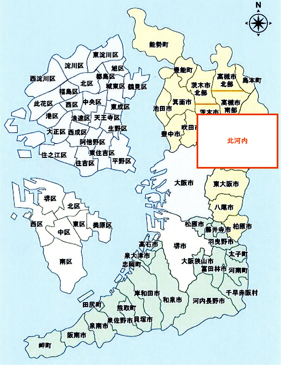 map_kitakawachi