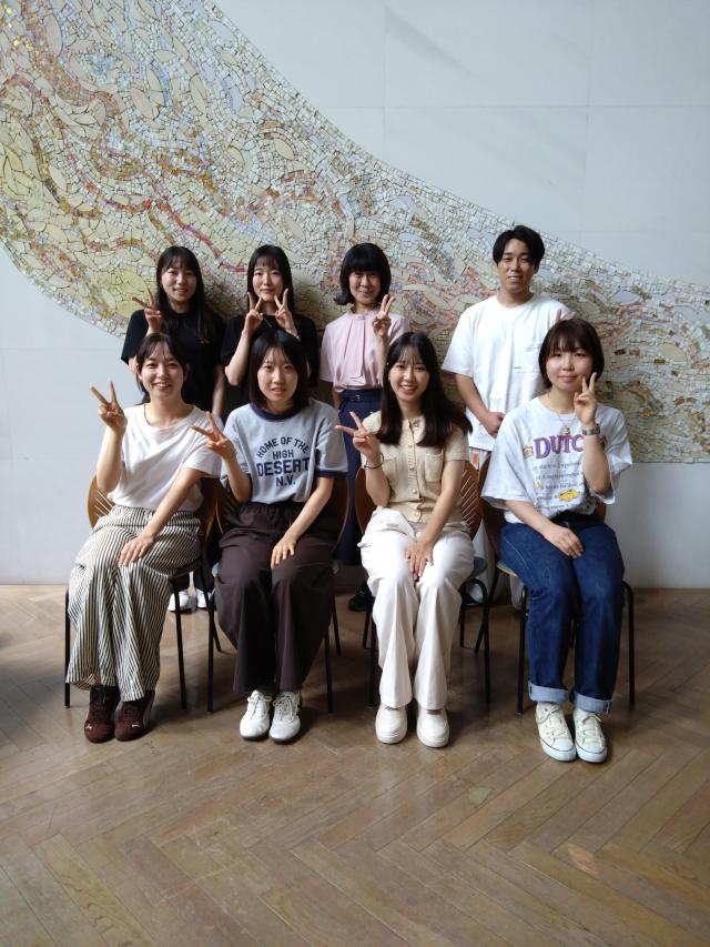 横山先生と学生さん