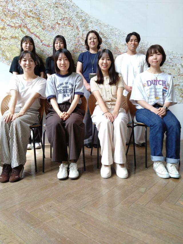 緒方先生と学生さん