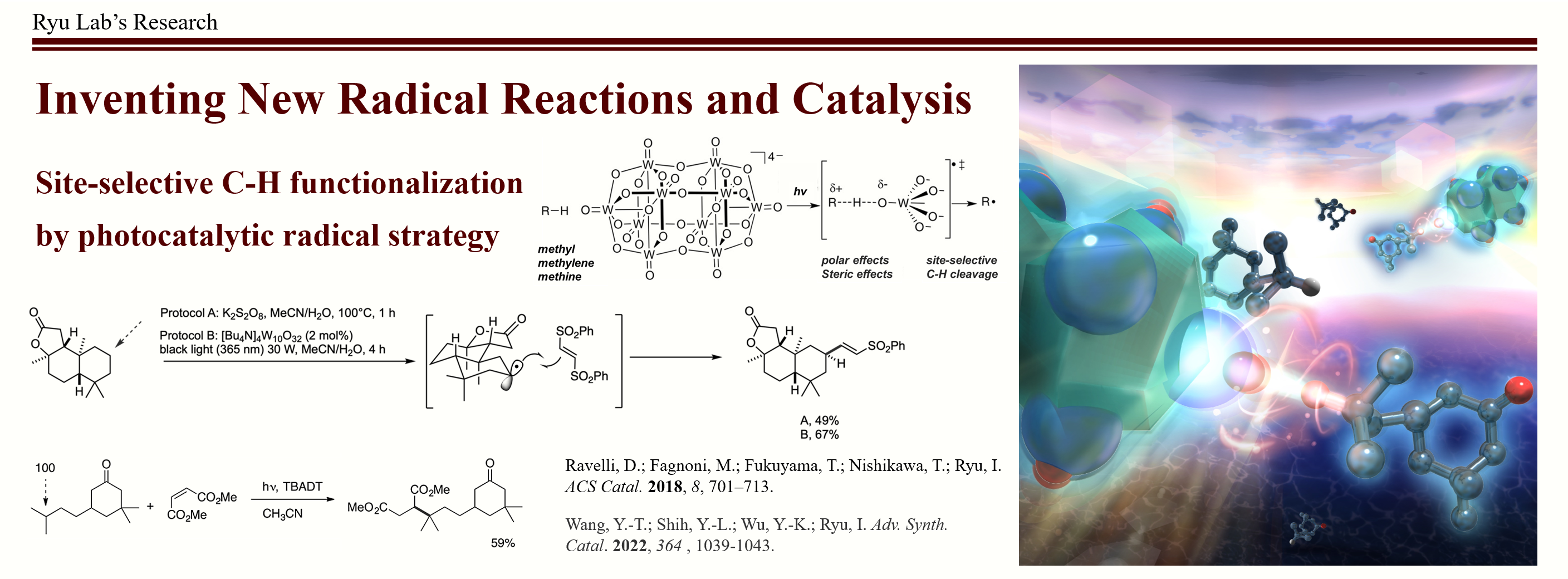 Radials and catalysis