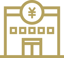 銀行のアイコン