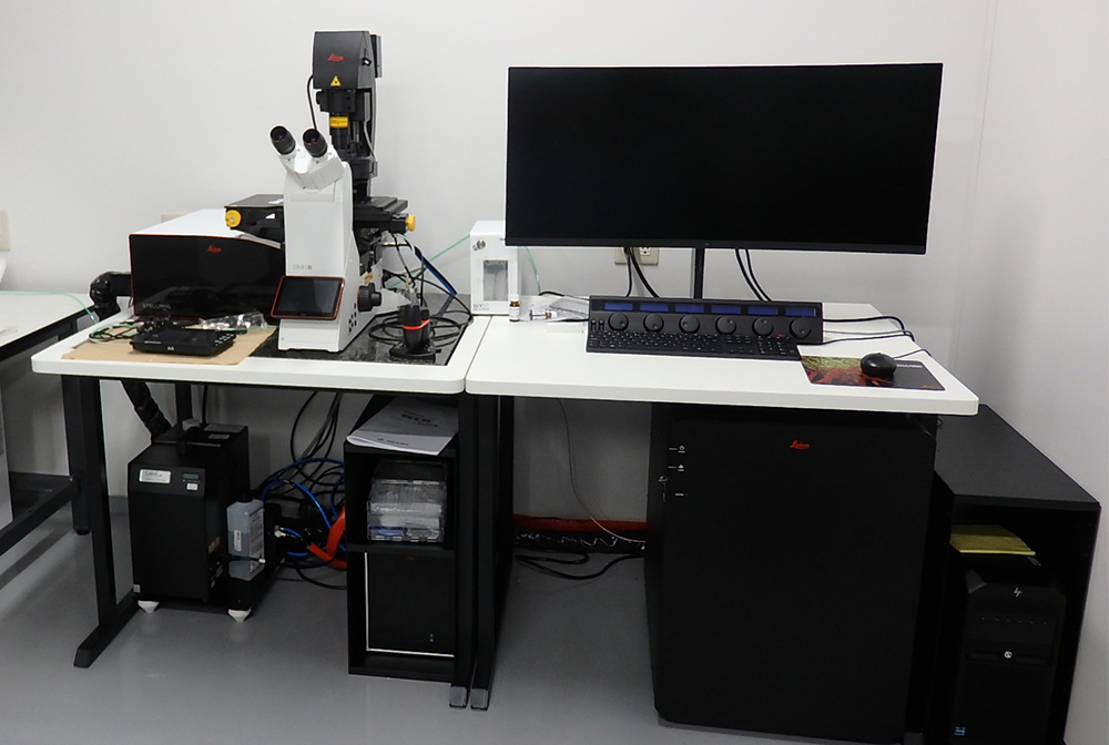 超解像共焦点レーザー顕微鏡