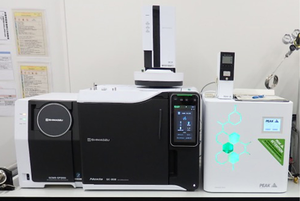 ガスクロマトグラフ質量分析計