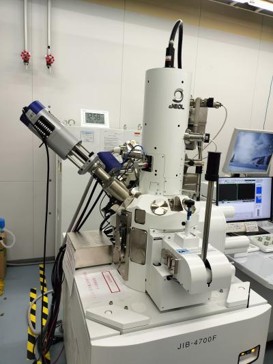 複合ビーム加工観察装置（FIB-SEM）