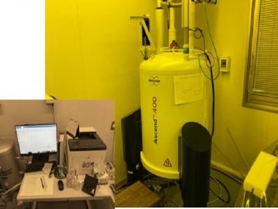 400MHz 核磁気共鳴装置（Bruker NMR）