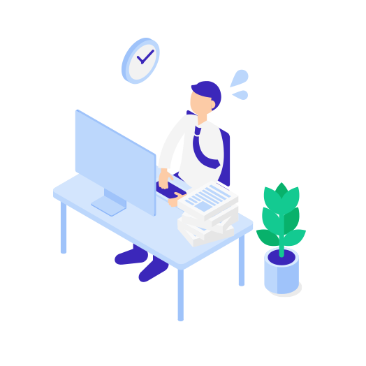 お悩みイラスト