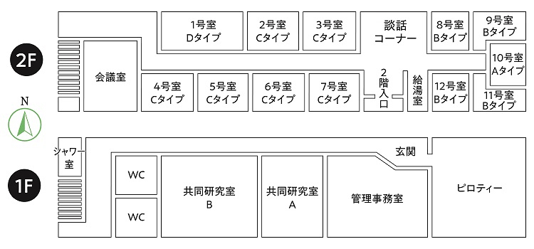 フロア平面図