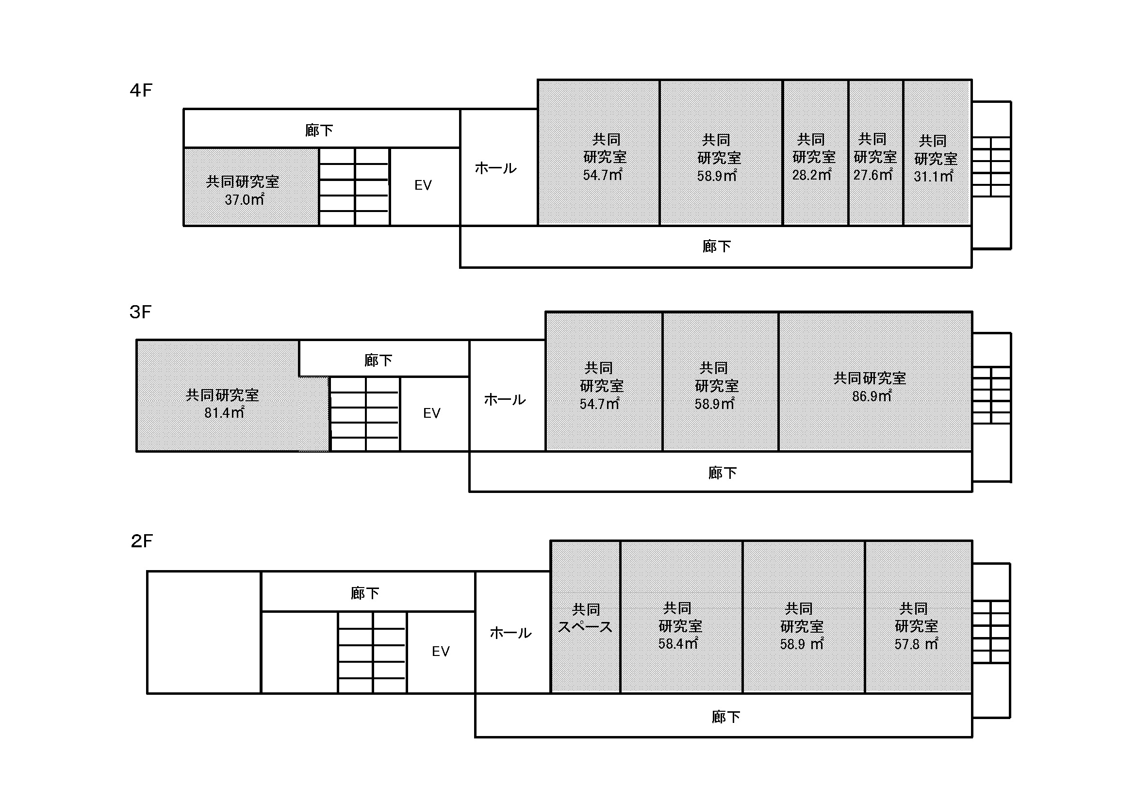 健康・予防医療ラボラトリー フロア図 (13室)