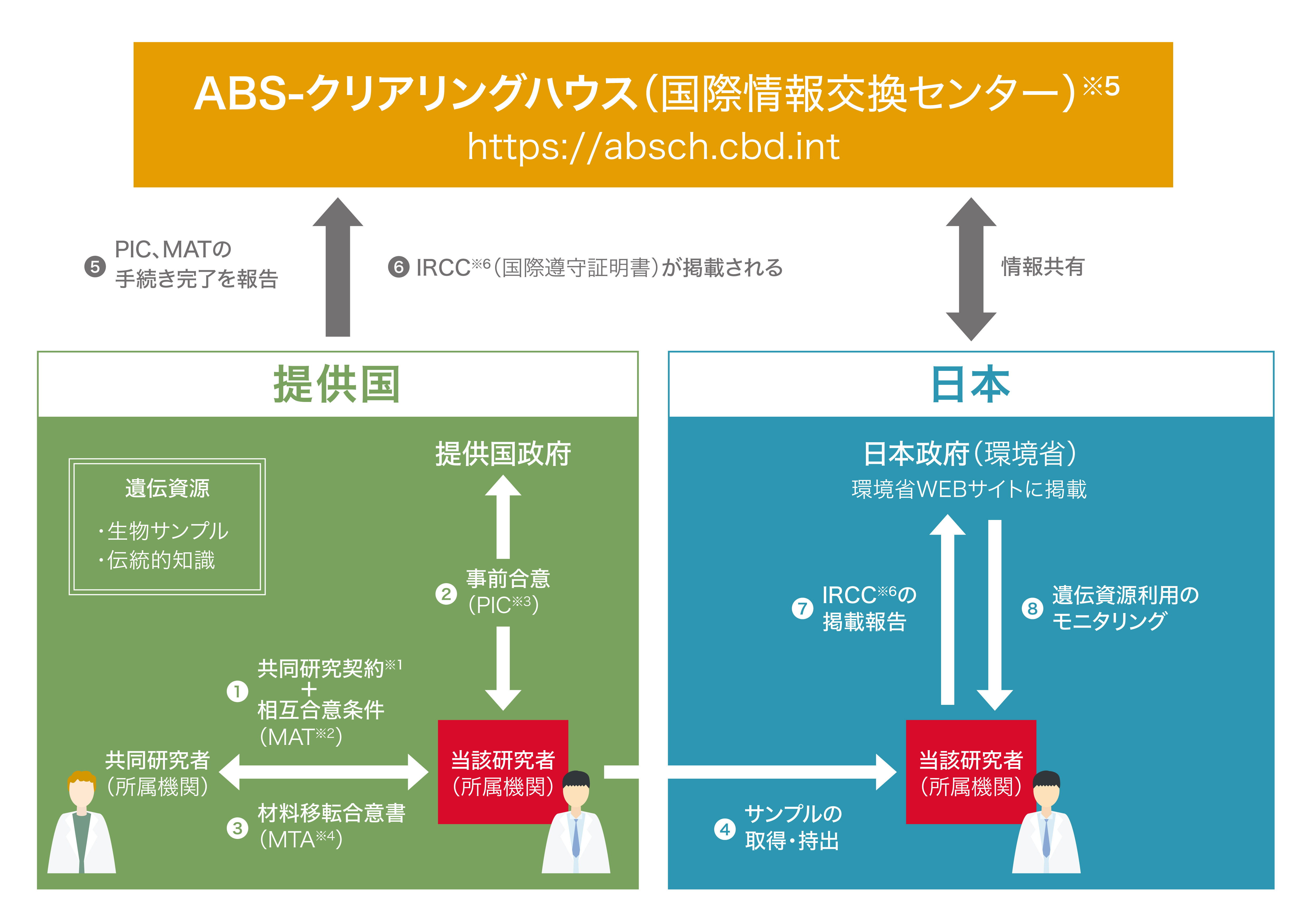 ABSにかかる手続きの進め方