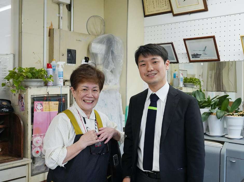 女性と宮堺さん