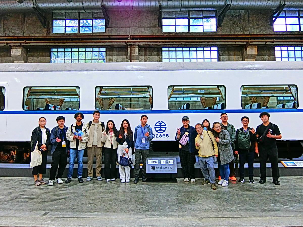 国立鉄道博物館での記念写真