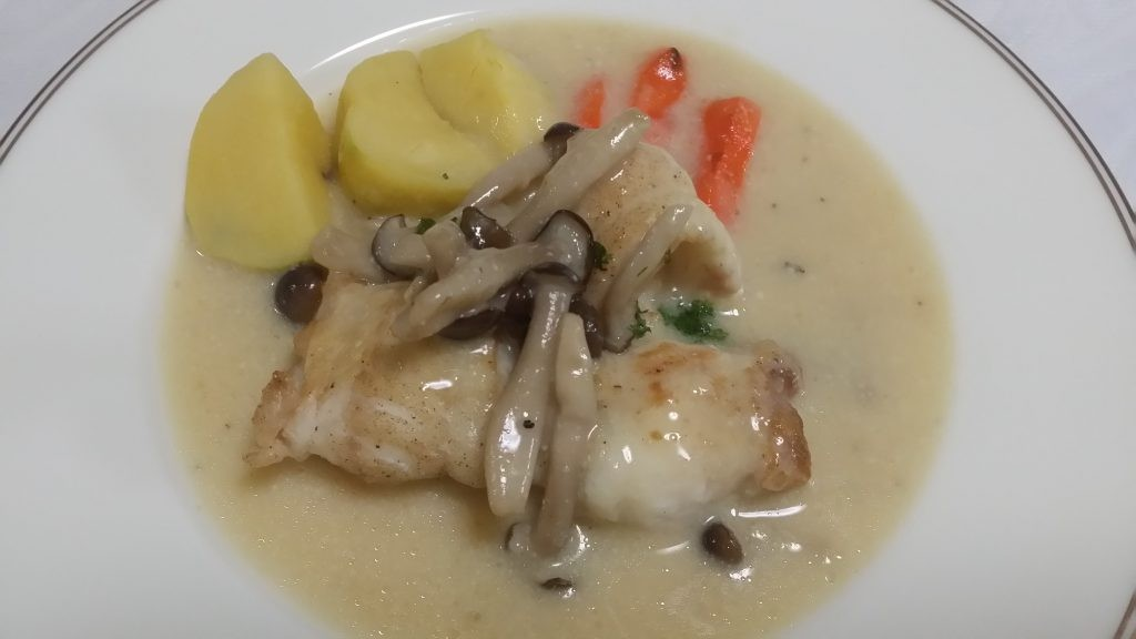 アカシタのクリーム煮