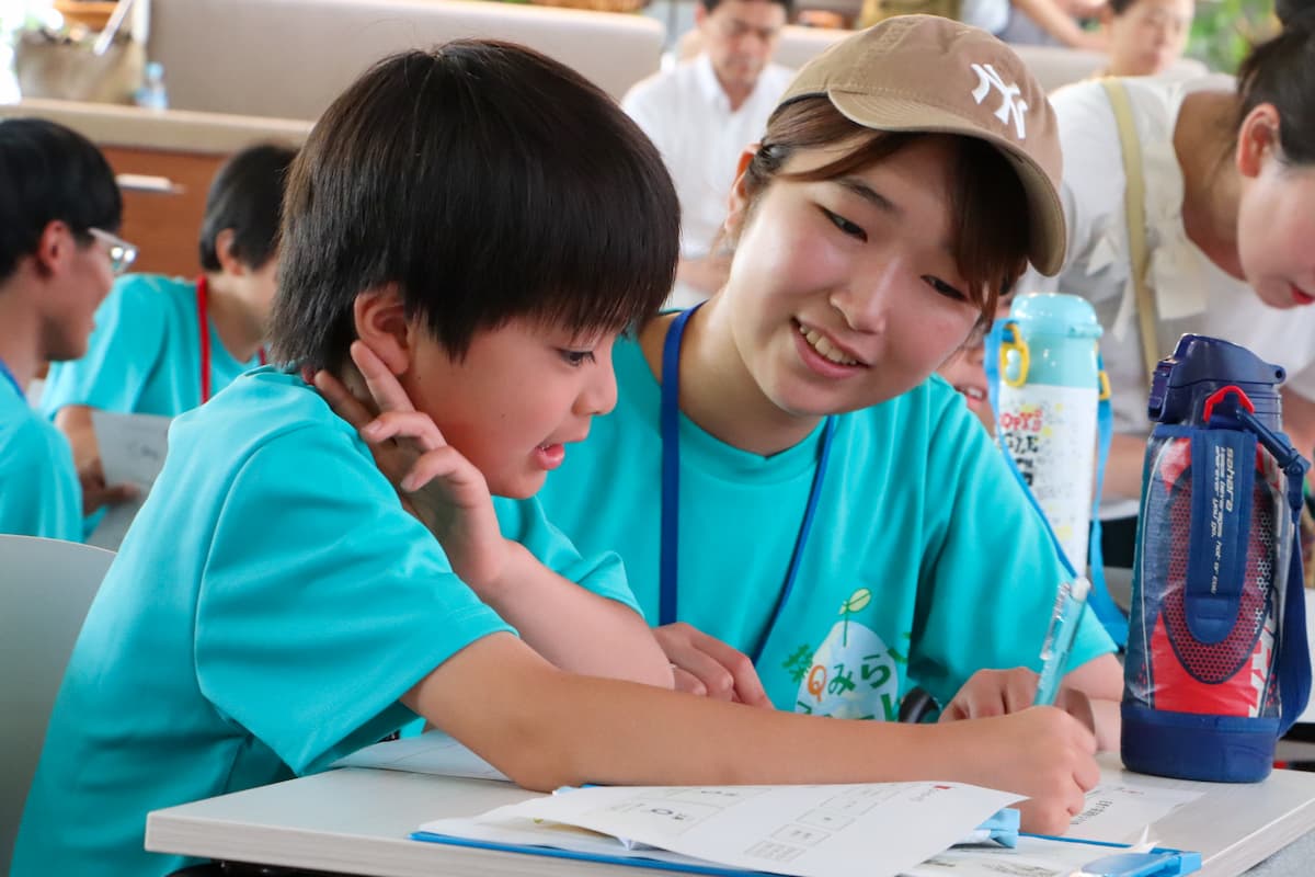 探究学習をする子どもたち