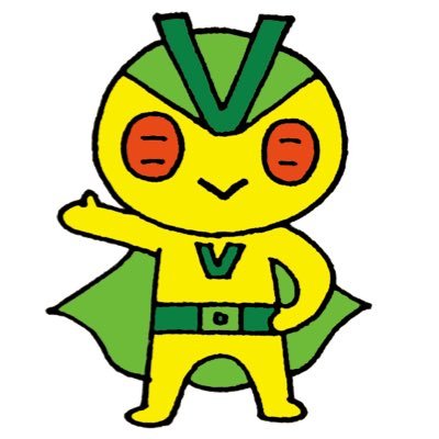 Full body illustration of V-Kamen